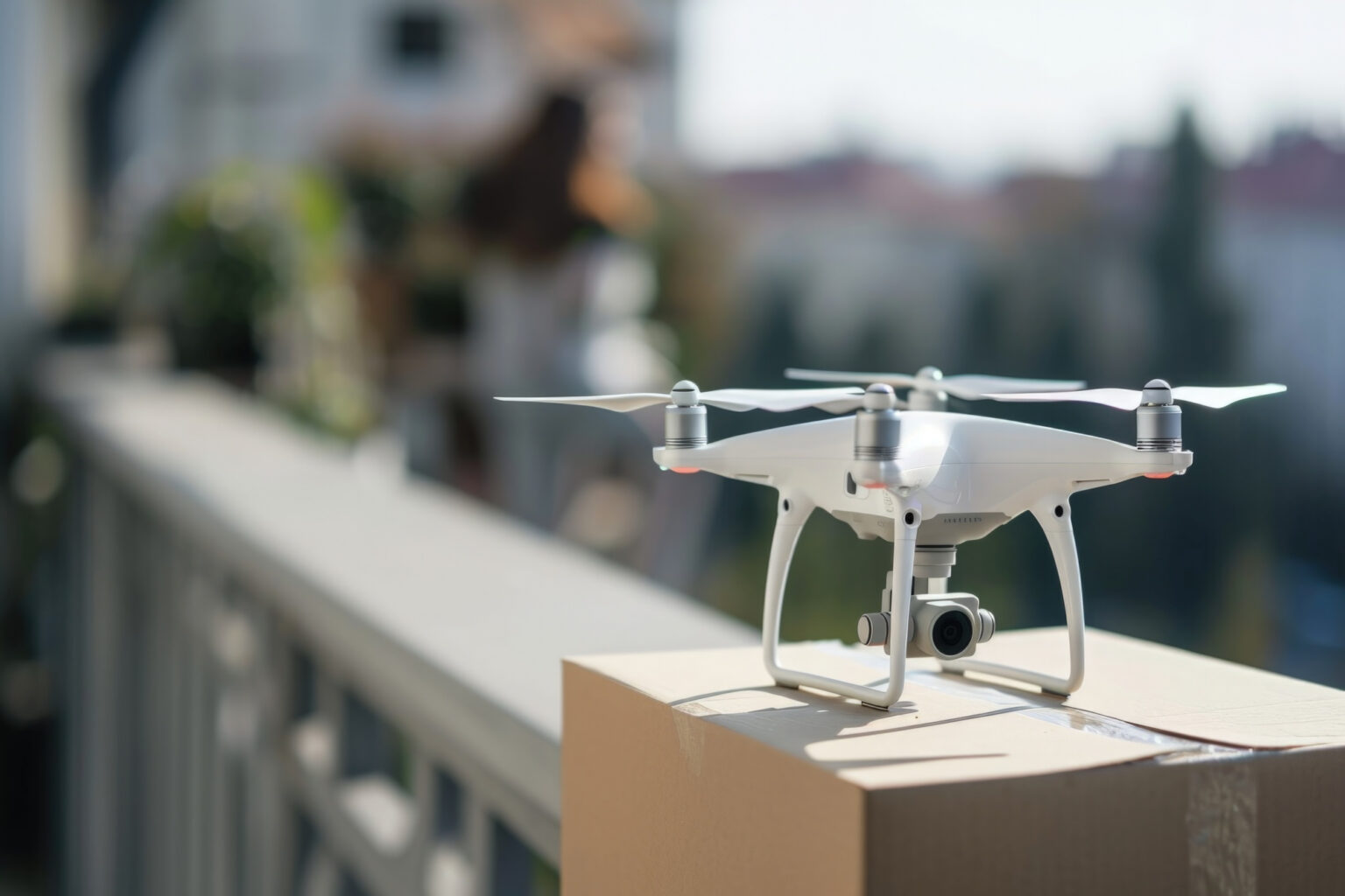 Inspección térmica con drones para detectar humedades y grietas